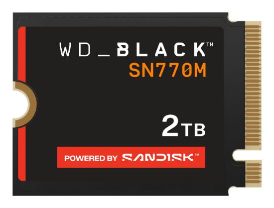 Image de Western Digital WD_BLACK SN770M NVMe SSD - Noir (WDS200T3X0G-00CHY0)