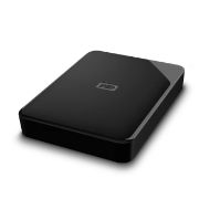 Image de Western Digital Elements 6TB, HDD, USB 3.0 Type-A, 5Gbps, 81.5x110x23mm, 231g Disque dur externe - Noir (WDBG8A0060BBK-WESN)
