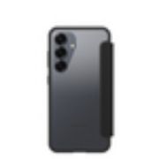 Image de OtterBox React Folio Series pour Samsung Galaxy S25, transparente/noir - Noir,Transparent (77-97829)