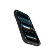 Image de OtterBox Symmetry Clear MagSafe Series pour Apple iPhone 17 Pro, noir Mist, noir - produits livrés sans emballage - Noir,Transparent (77-98852)