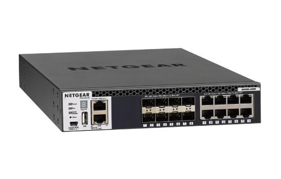 Image de NETGEAR M4300-8X8F Géré L3 10G Ethernet (100/1000/10000) 1U Noir (XSM4316S-100NES)