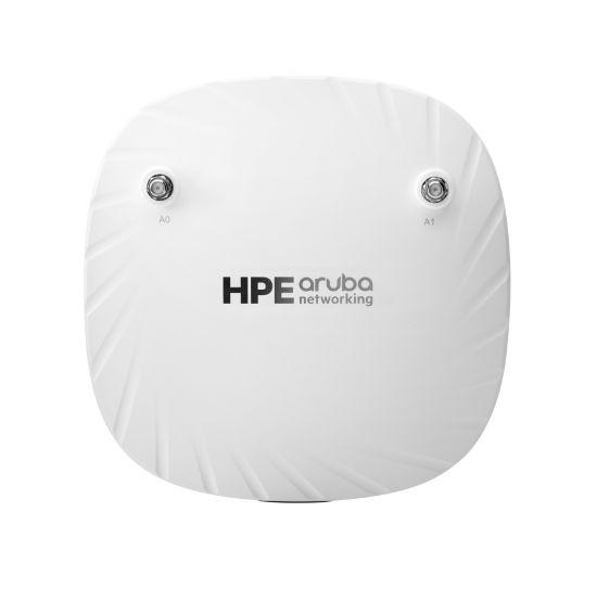 Image de HP E Aruba Networking AP-504 (RW) Dual Radio 2x2 802.11ax External Antennas Unified Campus AP Point d'accès - Blanc (R2H22A)