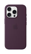 Image de Apple Coque en silicone avec MagSafe pour iPhone 16 Pro - Prune - Couleur prune (MYYM3ZM/A)