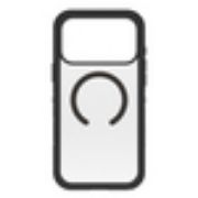 Image de OtterBox Defender Pro XT Clear Series pour Apple iPhone 17 Pro Max, transparente/noir - Noir,Transparent (77-98534)