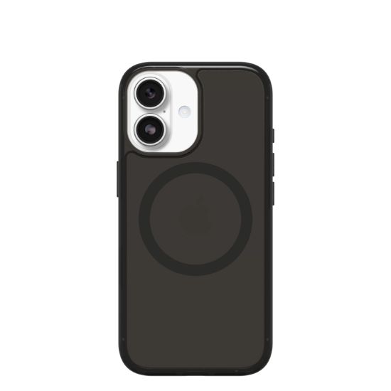 Image de OtterBox Symmetry Clear MagSafe Series pour Apple iPhone 17, noir Mist, noir - Noir,Transparent (77-98801)