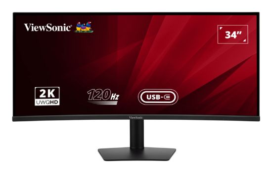 Image de Viewsonic VA écran plat de PC 86,4 cm (34") 3440 x 1440 pixels UltraWide Quad HD LED Noir (VA3420C)