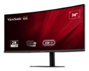 Image de Viewsonic VA écran plat de PC 86,4 cm (34") 3440 x 1440 pixels UltraWide Quad HD LED Noir (VA3420C)