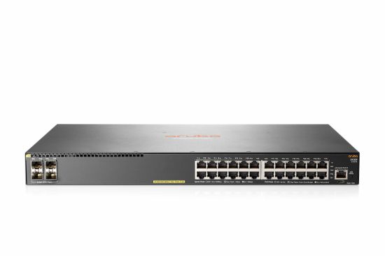 Image de HP E Aruba Networking 2930F 24G PoE+ 4SFP+ TAA Switch - Gris (JL263A#ABB)