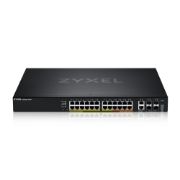 Image de Zyxel XGS2220-30HP Géré L3 Gigabit Ethernet (10/100/1000) Connexion Ethernet, supportant l'alimentation via ce port (PoE) Noir (XGS2220-30HP-EU0101F)