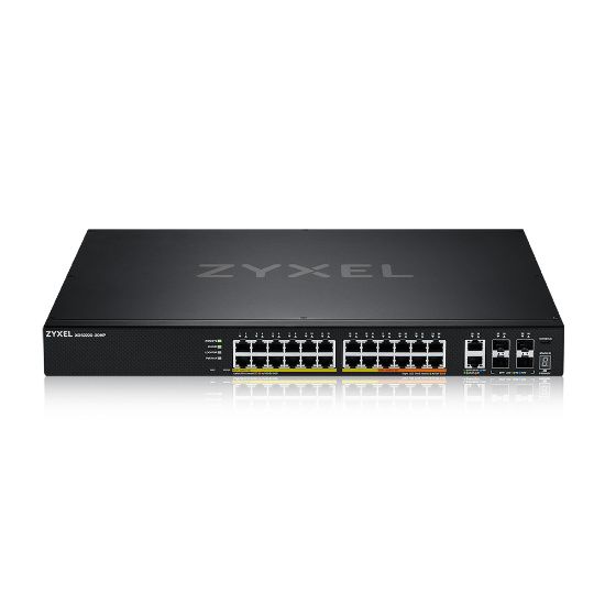 Image de Zyxel XGS2220-30HP Géré L3 Gigabit Ethernet (10/100/1000) Connexion Ethernet, supportant l'alimentation via ce port (PoE) Noir (XGS2220-30HP-EU0101F)