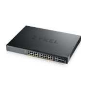 Image de Zyxel XGS2220-30HP Géré L3 Gigabit Ethernet (10/100/1000) Connexion Ethernet, supportant l'alimentation via ce port (PoE) Noir (XGS2220-30HP-EU0101F)