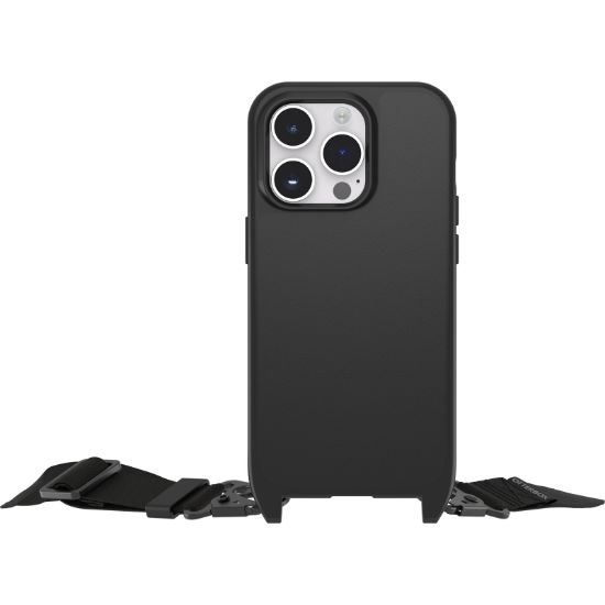 Image de OtterBox React Lanyard coque avec MagSafe pour iPhone 14 Pro Max, coque de protection ultra fine avec collier, sangle réglable et amovible, testé selon les normes militaires, N ... (77-92300)