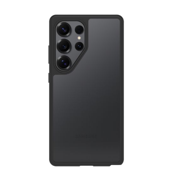 Image de OtterBox React Series pour Samsung Galaxy S25 Ultra, transparente/noir - Noir,Transparent (77-97504)