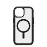 Image de OtterBox Defender XT Clear pour MagSafe Series pour Apple iPhone 17e/16e/15/14/13, transparente/noir - Noir,Transparent (77-98196)
