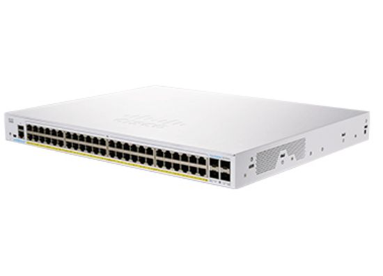 Image de Cisco CBS350-48P-4G Switch - Argent (CBS350-48P-4GUK-RF)