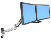 Image de Ergotron LX HD Sit-Stand Support d'écran - Argent (45-383-026)