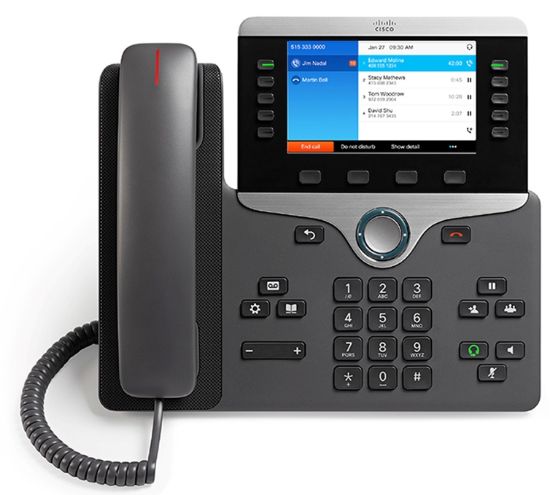 Image de Cisco 8841 Téléphone IP - Charbon de bois (CP-8841-K9=)