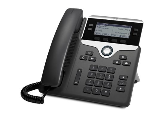 Image de Cisco 7841 Téléphone IP - Noir, argent (CP-7841-K9=)