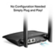 Image de TP-Link routeur sans fil Fast Ethernet Monobande (2,4 GHz) 4G Noir (TL-MR100)