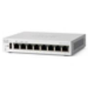 Image de Cisco Catalyst 1200-8T-D Smart, 8 Port GE, Ext PS, Desktop, Limited Lifetime Protection Switch - Blanc (C1200-8T-D)