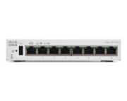 Image de Cisco Catalyst 1200-8T-D Smart, 8 Port GE, Ext PS, Desktop, Limited Lifetime Protection Switch - Blanc (C1200-8T-D)
