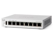Image de Cisco Catalyst 1200-8T-D Smart, 8 Port GE, Ext PS, Desktop, Limited Lifetime Protection Switch - Blanc (C1200-8T-D)