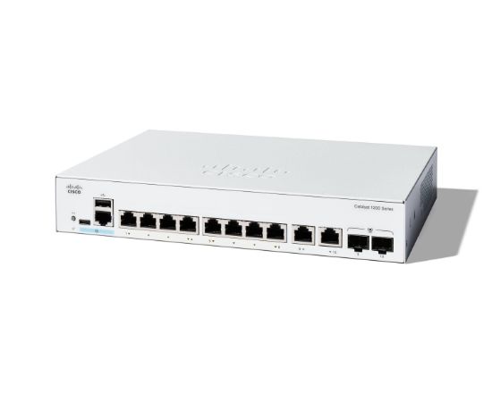 Image de Cisco Catalyst 1200 Switch - Blanc (C1200-8T-E-2G)