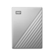 Image de Western Digital My Passport 6TB, HDD, USB 3.2 Gen.1 Type-C, 5GB/s, 81x110x22mm, 240g Disque dur externe - Argent (WDBGKC0060BSL-WESN)