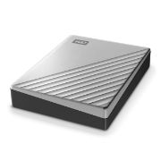 Image de Western Digital My Passport 6TB, HDD, USB 3.2 Gen.1 Type-C, 5GB/s, 81x110x22mm, 240g Disque dur externe - Argent (WDBGKC0060BSL-WESN)