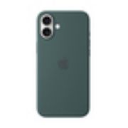Image de Apple Coque en silicone avec MagSafe pour iPhone 16 Plus - Vert lacustre (MYYH3ZM/A)