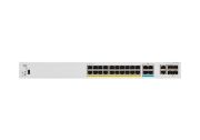 Image de Cisco Catalyst 1300-24MGP-4X Managed, 16 Port GE, 8 Port 2.5GE, PoE, 4x10GE SFP+, Limited Lifetime Protection Switch - Gris (C1300-24MGP-4X)