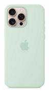 Image de Apple Coque en silicone avec MagSafe pour iPhone 16 Pro Max - Aigue-marine (MDGY4ZM/A)