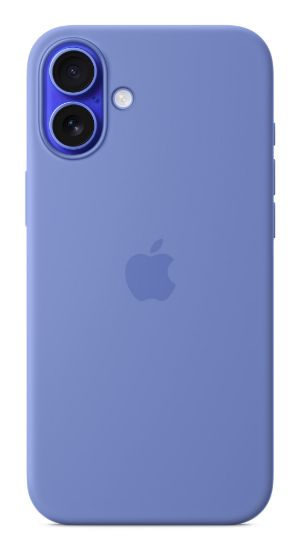 Image de Apple Coque en silicone avec MagSafe pour iPhone 16 Plus - Bleu pervenche - Violet (MDGV4ZM/A)