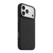 Image de OtterBox Symmetry Cactus Leather Series pour Apple iPhone 17 Pro Max, Noir Ash (77-99061)