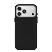 Image de OtterBox Symmetry Cactus Leather Series pour Apple iPhone 17 Pro Max, Noir Ash (77-99061)