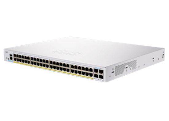 Image de Cisco CBS350-48P-4X Switch - Argent (CBS350-48P-4XEU-RF)