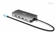 Image de i-tec USB-C Metal Nano 3x Display (DP, HDMI and VGA) Docking Station + Power Delivery 100 W (C31NANOTRIDOCKPD)