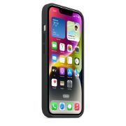 Image de Apple Coque en silicone avec MagSafe pour iPhone 14 - Minuit - Noir (MW5R3ZM/A)