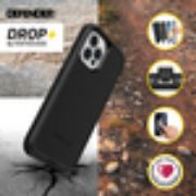 Image de OtterBox Defender Series pour Apple iPhone 12/iPhone 12 Pro, noir - produits livrés sans emballage (77-66179)