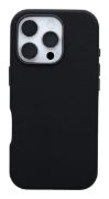 Image de OtterBox Symmetry Series Cactus Leather pour MagSafe pour iPhone 16 Pro, Noir Ash (77-96317)