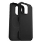 Image de OtterBox Symmetry Series Cactus Leather pour MagSafe pour iPhone 16 Pro, Noir Ash (77-96317)