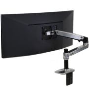 Image de Ergotron LX Series Desk Mount LCD Arm Support d'écran - Noir (45-241-026)