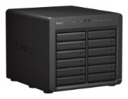 Image de Synology DiskStation Intel Xeon D-1531, 16 GB DDR4, 12x SATA HDD, RJ-45, USB 3.2, RJ-45, PCIe, 270x300x340 mm Serveur de stockage de données - Noir (DS3622XS+)