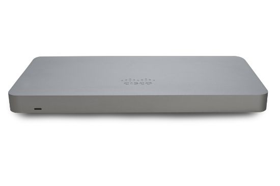 Image de Cisco Meraki 10 x GbE RJ45 (2 x PoE), 1 x GbE SFP, 2 x GbE RJ45, 1 × USB 2.0 for 3G/4G failover, 1 Gbps Pare-feu (MX75-HW)