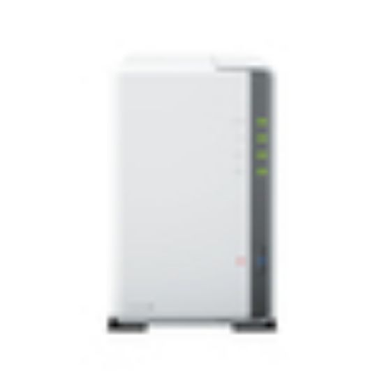 Image de Synology DiskStation 4-core 1.7 GHz, 1 GB DDR4 non-ECC, Realtek RTD1619B, 3.5"/2.5", 165 mm x 100 mm x 225.5 mm, 0.88 kg Serveur de stockage de données - Blanc (DS223J)