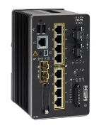 Image de Cisco Catalyst IE3200 w/ 8 GE Copper and 2 GE SFP, Fixed System, Network Essentials Switch - Noir (IE-3200-8T2S-E)