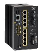 Image de Cisco Catalyst IE3200 w/ 8 GE Copper and 2 GE SFP, Fixed System, Network Essentials Switch - Noir (IE-3200-8T2S-E)