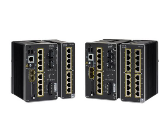 Image de Cisco IE3300 Switch - Noir (IE-3300-8P2S-E)