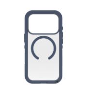 Image de OtterBox Defender Pro XT Clear Series pour Apple iPhone 17 Pro, Bootcut - Bleu,Transparent (77-98514)
