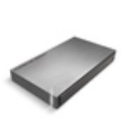 Image de LaCie P9220 USB Type-A 3.0 (3.1 Gen 1) 1024Go Argent disque dur externe (LAC302000)